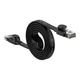 Кабель Baseus high Speed Six types of RJ45 Gigabit network cable (flat cable) |1.5m| чорний - зображення 1