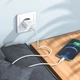 Адаптер сетевой HOCO Type-C to Lightning Cable Metro single port charger set C94A |1Type-C, 20W/3A, PD/QC| белый - изображение 5