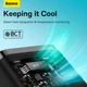 Адаптер мережевий OS-Baseus GaN5 Fast Charger (mini) 1C|1Type-C, QC/PD, 30W| чорний - зображення 11