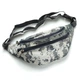 Сумка-бананка на пояс Cloth Bag Grey Camouflage (Size S) - зображення 1