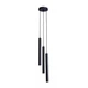 Светильник MSK Electric Elegant подвесной на круглой основе NL 4045-3R BK - изображение 1