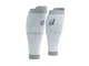 Гетры компрессионные Compressport R2 Oxygen, T2, обхват 34-38 см, бело-серый - изображение 1