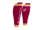 Гетры компрессионные Compressport R2 3.0, T4, обхват 42-46 см, красно-оранжевые - изображение 1