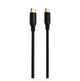 Кабель Charge\OTG Proove Jelly Silicone Type-C to Type-C 60W 3A 1m Black CCJS60002201 - зображення 1