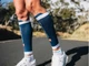 Компрессионные гетры спортивные Compressport R2 3.0, Estate Blue/White, T1 (размер 30-34) - изображение 4