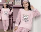 Детская теплая пижама (кофта и брюки) Кицюня 15-16років 150см Розовый + ПОДАРОК ​​качественные носки - изображение 2