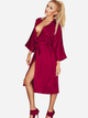 Podomka DKaren Housecoat 115 XL Crimson (5901780638887) - obraz 2