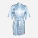 Podomka DKaren Housecoat 90 S Baby Blue (5903251435414) - obraz 1