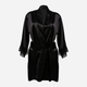 Халат жіночий DKaren Housecoat Adelaide L Black (5903251397040) - зображення 3