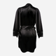 Халат жіночий DKaren Housecoat Adelaide L Black (5903251397040) - зображення 4