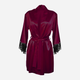 Podomka DKaren Housecoat Adelaide 2XL Crimson (5903251396944) - obraz 1