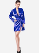 Podomka DKaren Housecoat Agnes 2 M Blue (5901780645199) - obraz 1