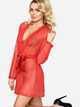 Podomka DKaren Housecoat Aisha S Red (5902230058392) - obraz 1