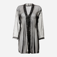 Podomka DKaren Housecoat Amanda XL Black (5901780646141) - obraz 2