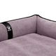 Лежак для собак всех пород EGO Bosyak Soft L 95x80 Розовый (лежанка для средних собак 12-20 кг) - изображение 6