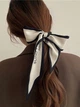 Платок-лента твилли шарфик платок для волос на шею на руку на сумку Honey Fashion Accessories бежевый (12-70) - изображение 1