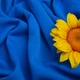 Тканина трикотаж трьохнитка петля Сезон волошка м.п. - зображення 4