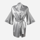 Халат жіночий DKaren Housecoat Avery 2XL Silver (5903251432314) - зображення 2