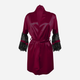 Podomka DKaren Housecoat Beatrice 2XL Crimson (5903251396289) - obraz 1