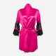 Podomka DKaren Housecoat Beatrice XS Dark Pink (5903251396470) - obraz 1