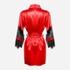 Podomka DKaren Housecoat Beatrice XS Red (5903251396418) - obraz 2