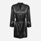 Podomka DKaren Housecoat Betty S Black (5902230058699) - obraz 2