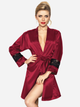 Podomka DKaren Housecoat Betty S Crimson (5902230058811) - obraz 1