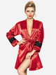 Халат жіночий DKaren Housecoat Betty XS Red (5902230058743) - зображення 1