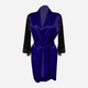 Podomka DKaren Housecoat Bonnie L Navy Blue (5903251384163) - obraz 1