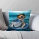 Подушка патриотическая 3D Пес Патрон на море 2768_D 12899 35х35 см 4575977 - изображение 1