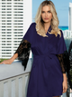 Халат жіночий DKaren Housecoat Dagmara S Navy Blue (5903251370388) - зображення 1