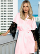 Podomka DKaren Housecoat Dagmara 2XL Pink (5903251370487) - obraz 1