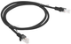 Patchcord Lanberg Cat.6 UTP RJ-45 10 m (PCU6-10CC-1000-BK) - obraz 2