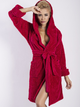 Podomka DKaren Housecoat Diana 2XL Raspberry (5901780658144) - obraz 1