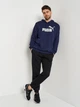 Худи мужское Puma Ess Big Logo Hoodie 58668806 XL Peacoat (4063697323964) - изображение 3