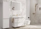 Змішувач для раковини 110 CoolStart EcoSmart+ Hansgrohe Tecturis E (колір - шліфована бронза), з донним клапаном 73014140 - изображение 2