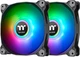 Wentylator chłodnicy Thermaltake Pure Duo 12 ARGB Sync Radiator Fan (2-Fan Pack)-Black (CL-F115-PL12SW-A) - obraz 1