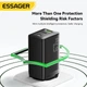 Сетевое зарядное устройство Essager GaN Charger 2C+U 67W Black - изображение 6