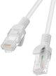 Patchcord Lanberg Cat.5e UTP RJ-45 3 m (PCU5-20CC-0300-S) - obraz 1