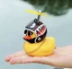 Автомобильная утка с шлемом и креплением Funny Ducks Red Iron Man 5177 4204857 - изображение 2