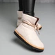 Черевики дутики жіночі Fashion Jigsaw 3888 36 розмір 23,5 см Бежевий - зображення 6