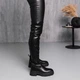 Ботфорты женские зимние Fashion Arion 3884 40 размер 25,5 см Черный 4501462 - изображение 8
