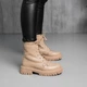 Черевики жіночі зимові Fashion Echo 3879 41 розмір 26 см Бежевий - зображення 6