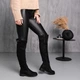 Ботфорты женские зимние Fashion Abu 3890 36 размер 23,5 см Черный 4501494 - изображение 8