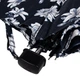 Парасолька жіноча Fulton L340 Miniflat-2 Black and White Floral Черно-белые цветы (L340-037744) - зображення 8