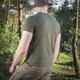 Футболка базовая M-Tac 93/7 Army Olive M - изображение 3