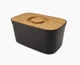 Хлебница с бамбуковой крышкой Joseph Joseph Bread Bin black 81103 - изображение 1