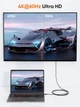 Кабель CableCreation CD0750 Type-C to HDMI 5м Black - изображение 2