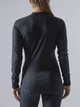 Комплект термобілизни спортивний жіночий Craft Core Dry Baselayer Set Woman 1909706-999000 XL Чорний (7318573430630) - изображение 3