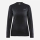 Комплект термобілизни спортивний жіночий Craft Core Dry Baselayer Set Woman 1909706-999000 XL Чорний (7318573430630) - изображение 7